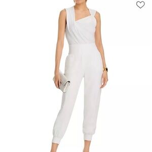 NEW CINQ A SEPT giles pant in ivory white Small